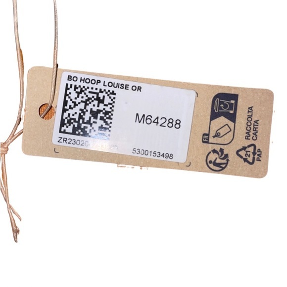 Louis Vuitton Louise Hoop GM Earrings - Picture 2 of 3